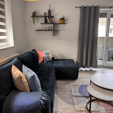 아파트 Grosse - 5 Betten - Balkon - 2 Baeder - Parkplatz 볼프스부르크